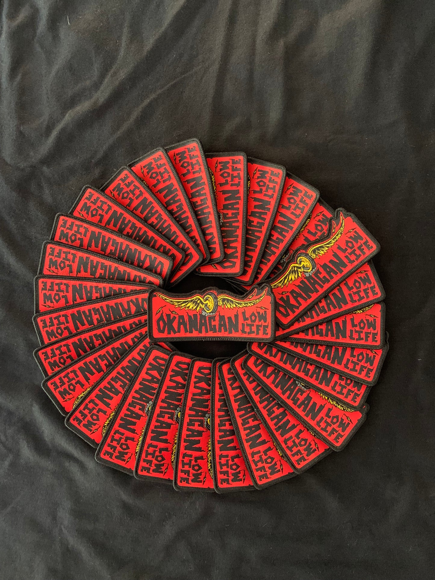 Okanagan Lowlife Moto Patch